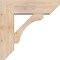 Ekena Millwork Legacy Slat Smooth Bracket w/ Offset Brace, Douglas Fir, 7 1/2"W x 24"D x 24"H BKT0806X24X24LEC06SDF - alternate 4